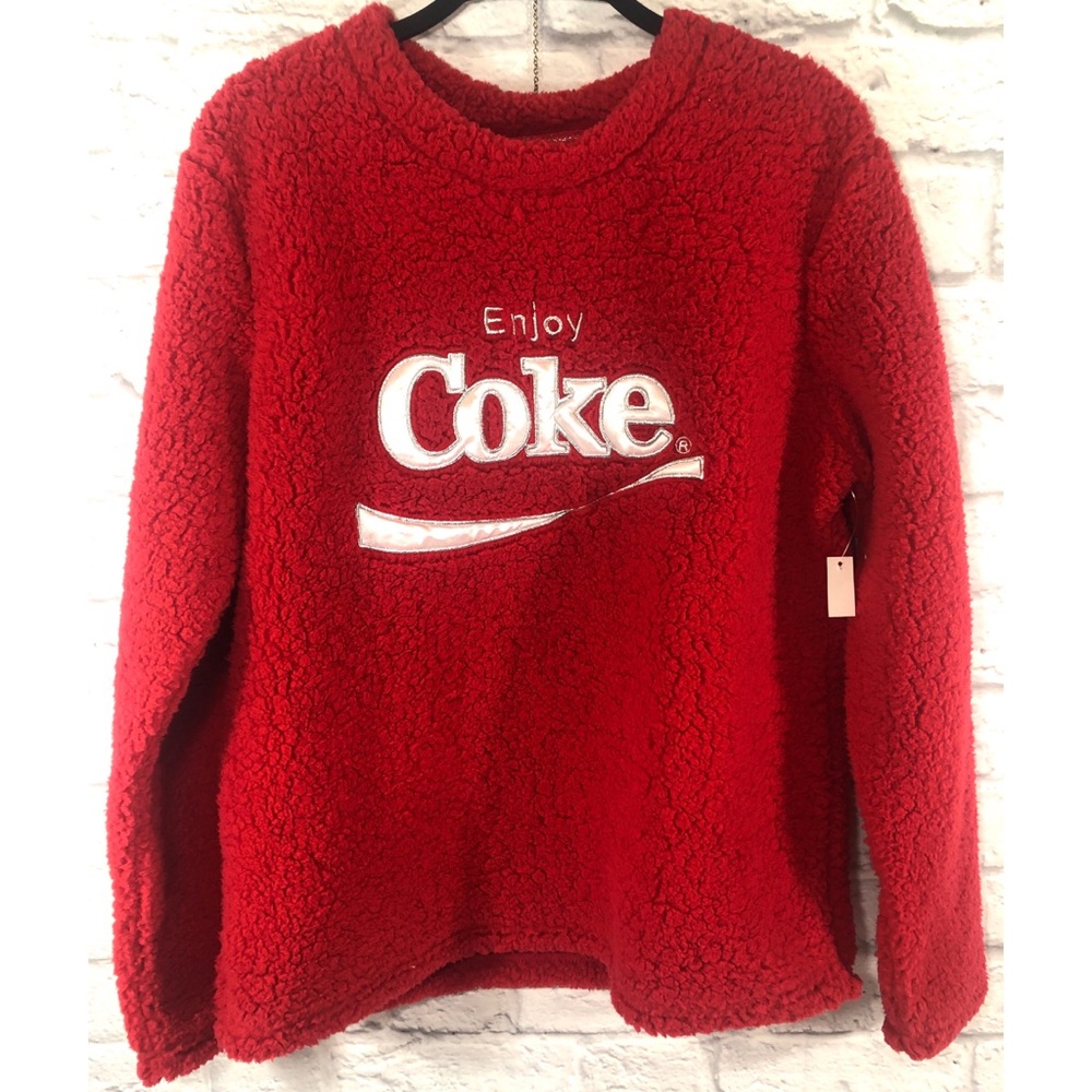 Coca-Cola-Enjoy Coke Fleece Sweater Sleepwear
